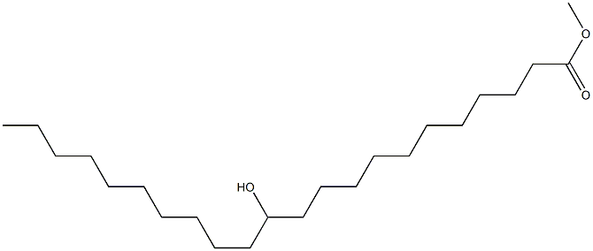 12-Hydroxydocosanoic acid methyl ester Struktur