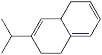 1,2,4a,5-Tetrahydro-3-isopropylnaphthalene Struktur