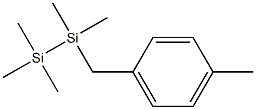 1-(4-Methylbenzyl)-1,1,2,2,2-pentamethyldisilane Struktur