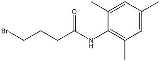 N-(2,4,6-Trimethylphenyl)-4-bromobutanamide Struktur