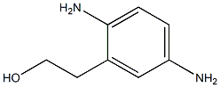 2-(2,5-Diaminophenyl)ethanol Struktur