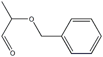 2-(Benzyloxy)propionaldehyde Struktur