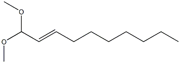 2-Decenal dimethyl acetal Struktur