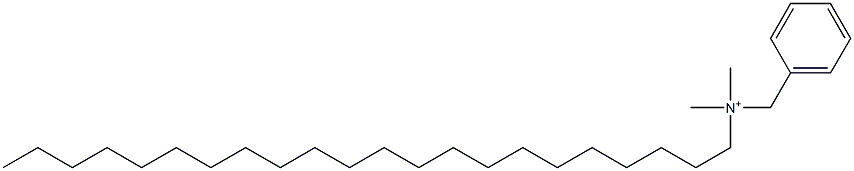 N-Docosyl-N,N-dimethylbenzenemethanaminium Struktur