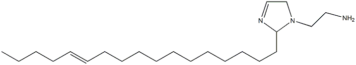 1-(2-Aminoethyl)-2-(12-heptadecenyl)-3-imidazoline Struktur