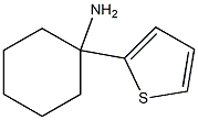 1-(2-Thienyl)cyclohexanamine Struktur