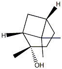 (1R,2S,5S)-2,7,7-Trimethylbicyclo[3.1.1]heptane-2-ol Struktur