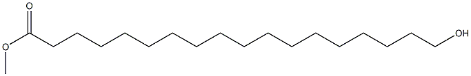 18-Hydroxyoctadecanoic acid methyl ester Struktur