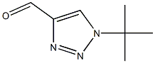 1-tert-Butyl-1H-1,2,3-triazole-4-carbaldehyde Struktur