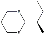 (+)-2-[(R)-sec-Butyl]-1,3-dithiane Struktur