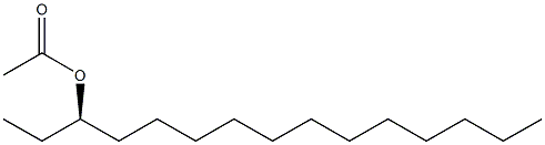 [R,(+)]-3-Pentadecanol acetate Struktur