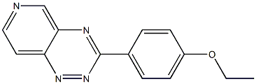 3-(4-Ethoxyphenyl)pyrido[3,4-e]-1,2,4-triazine Struktur