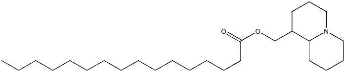 Octahydro-2H-quinolizine-1-methanol palmitate Struktur