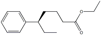 [R,(-)]-5-Phenylheptanoic acid ethyl ester Struktur