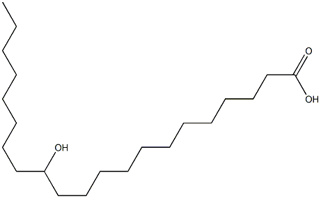 13-Hydroxyhenicosanoic acid Struktur