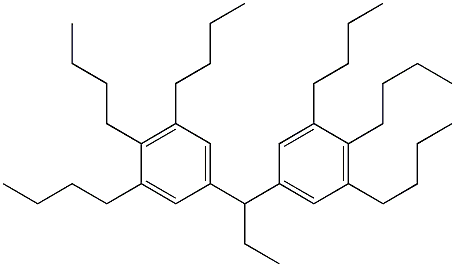 5,5'-Propylidenebis(1,2,3-tributylbenzene) Struktur