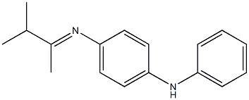 N-(1,2-Dimethylpropylidene)-N'-phenyl-p-phenylenediamine Struktur