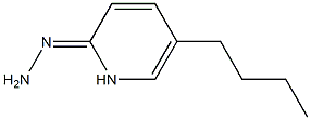 5-Butylpyridin-2(1H)-one hydrazone Struktur