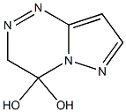 3,4-Dihydropyrazolo[5,1-c][1,2,4]triazine-4,4-diol Struktur