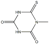 1-Methyl-6-thioxo-5,6-dihydro-1,3,5-triazine-2,4(1H,3H)-dione Struktur