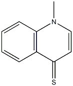 1-Methyl-4(1H)-quinolinethione Struktur