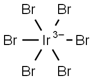 Hexabromoiridate (III) Struktur