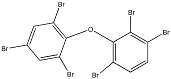 2,2',3',4,6,6'-Hexabromo[1,1'-oxybisbenzene] Struktur