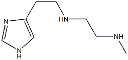 4-[2-[2-Methylaminoethylamino]ethyl]-1H-imidazole Struktur