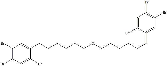 2,4,5-Tribromophenylhexyl ether Struktur