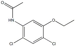 3'-Ethoxy-4'-chloro-6'-chloroacetanilide Struktur