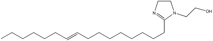 2-(9-Hexadecenyl)-2-imidazoline-1-ethanol Struktur