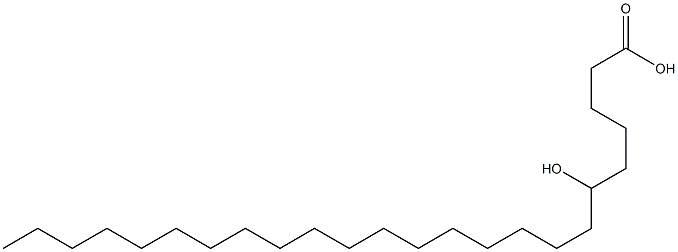 6-Hydroxytetracosanoic acid Struktur