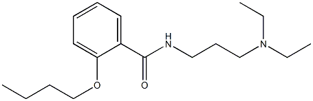 2-Butoxy-N-[3-(diethylamino)propyl]benzamide Struktur