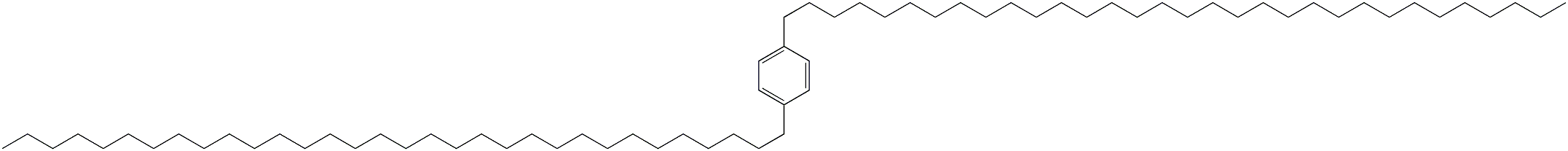 1,4-Di(dotriacontan-1-yl)benzene Struktur