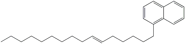 1-(6-Hexadecenyl)naphthalene Struktur