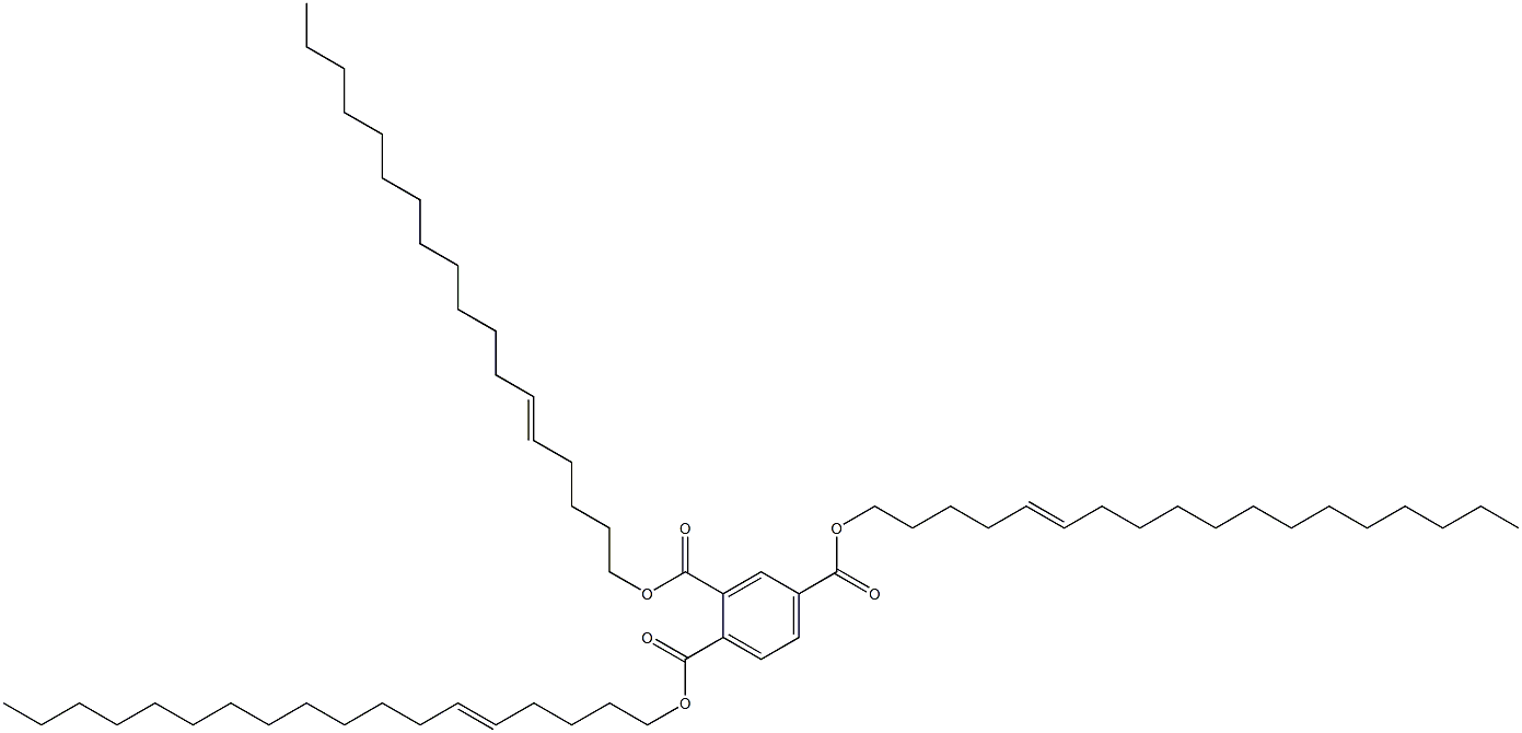 1,2,4-Benzenetricarboxylic acid tri(5-octadecenyl) ester Struktur