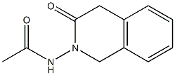 N-(3-Oxo-1,2,3,4-tetrahydroisoquinolin-2-yl)acetamide Struktur