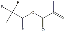 Methacrylic acid (1,2,2-trifluoropropyl) ester Struktur