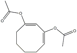 1,3-Diacetoxycycloocta-1,3-diene Struktur