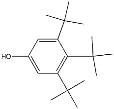 3,4,5-Tri-tert-butylphenol Struktur