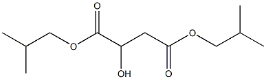 (+)-D-Malic acid diisobutyl ester Struktur