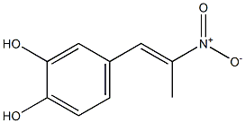 4-[(E)-2-Nitro-1-propenyl]pyrocatechol Struktur