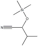 2-[(Trimethylsilyl)oxy]-3-methylbutanenitrile Struktur