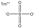 Sulfuric acid thulium(II) salt Struktur