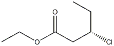 [S,(+)]-3-Chlorovaleric acid ethyl ester Struktur