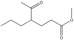 4-Propyl-5-oxocaproic acid methyl ester Struktur