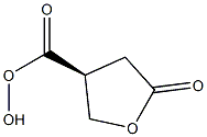 (S)-Tetrahydro-3-hydroxy-5-oxofuran-3-carboxylic acid Struktur