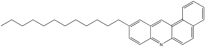 10-Dodecylbenz[a]acridine Struktur