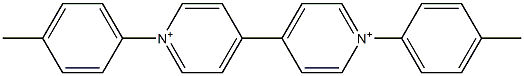 1,1'-Bis(4-methylphenyl)-4,4'-bipyridinium Struktur