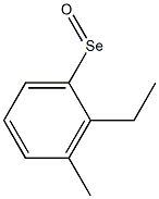 Ethyl m-tolyl selenoxide Struktur